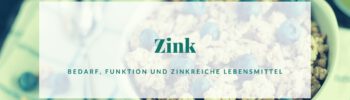 Zink: zinkreiche Lebensmittel